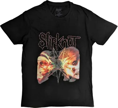 Obrázek produktu pro Slipknot - Tričko "2 Faces" pro muže/dámy Uni RO5652 (L) (Black)