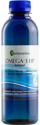 Obrázok produktu pre Rybí olej - Omega 3 HP natural - 270ml - Rybí olej čistý bez príchute