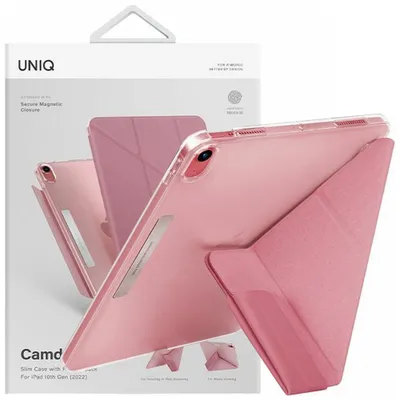 Zdjęcie produktu dla Etui Uniq Camden na iPad 10 gen (2022) - różowe