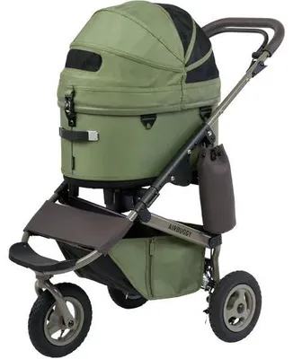 Produktbild von AirBuggy DOME 3 Premier Set, Kinderwagen, Standardausführung, mosgrün