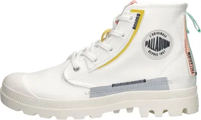 Image de Palladium Pampa Underlayer  Veterschoenen Hoog - Wit - Maat 40