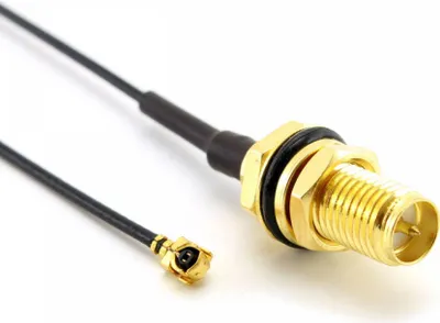 Produktbild von Pigtail U.fl Female / RPSMA Female 10cm