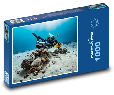Obrázek produktu pro martinpuzzle - Puzzle 1000 - Potapěč v moři