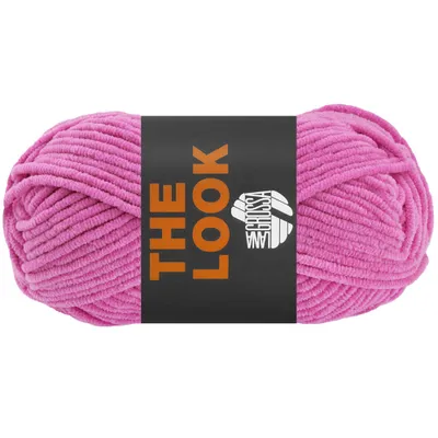 Produktbild von Lana Grossa THE LOOK 100 g samtig weiches und stabiles Chenillegarn 120 m Farbe 027 - Veilchenpink