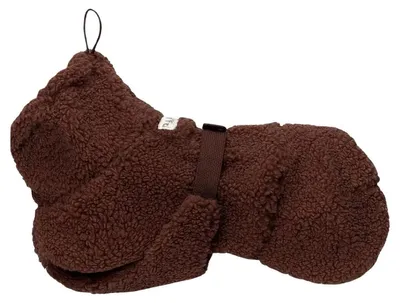 Produktbild von PAIKKA Hundepullover "Sherpa Shirt" chocolate, Rückenlänge: 40 cm