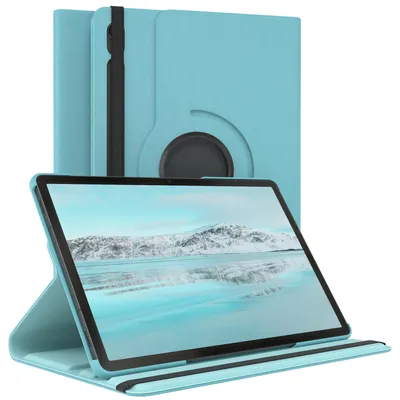 Produktbild von EAZY CASE - Tablet Hülle für Samsung Galaxy Tab S9 Schutzhülle, Tablet Case 360° drehbar in Blau