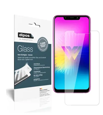 Produktbild von 1x Schutzfolie für LG W10 - Anti-Shock 9H Folie dipos Glass Kunststoffglas