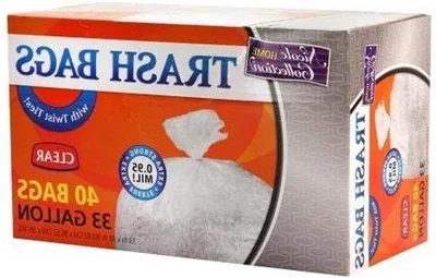 Produktbild von Famanu Müllbeutel mit Twistband - 33 Gallonen - 40 Stück