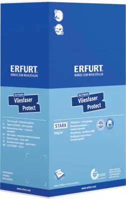 Produktbild von Erfurt Vliesfaser Tapete Protect 213 weiß 10,05 x 53 cm überstreichbar