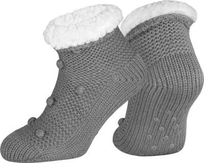 Produktbild von Warme Hüttensocken, mit flauschigen Innenfutter und ABS Sohle