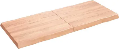 Obrázek produktu pro vidaXL Stolová deska 140x60x(2-6) cm z masivního dřeva s ošetřenou hranou stromu