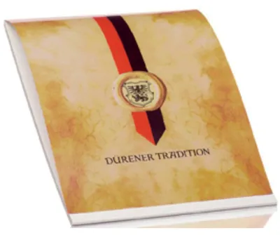 Productafbeelding van Briefblok A4, 50 vel, blanco, "Dürener Tradition", 1 stuk