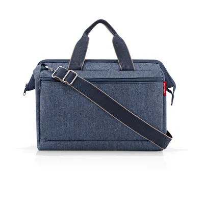 Produktbild von reisenthel allrounder S pocket, Reisetasche, Herringbone Dark Blue, 11 L, MO4113