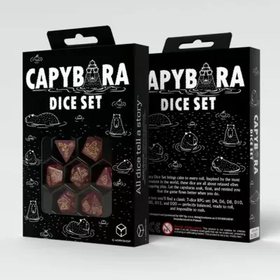 Produktbild von Q-Workshop Chillo Capybara Dice Set
