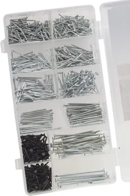 Produktbild von Nagel Sortiment 1060 teilig Nägel Drahtstifte Stahlstifte Set