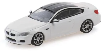 Produktbild von Minichamps 1:87 BMW M6 Coupé (2015) – white