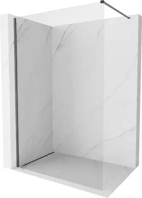 Immagine prodotto di Mexen Kioto-X parete doccia Walk-in 90 x 200 cm, trasparente 10 mm, grigio canna di fucile spazzolato - 800-090-101-66-00-X