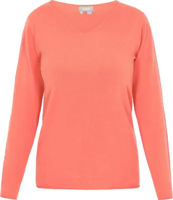 Image de Pull pour femme Felipa - orange, taille XL