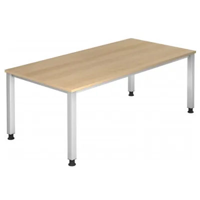 Produktbild von QUEO 2E S - 200 x 100 Eiche höhenverstellbar