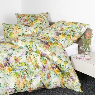 Produktbild von Janine Interlock Feinjersey Bettwäsche Carmen S 55081-09 multicolor 135x200 cm + 80x80 cm
