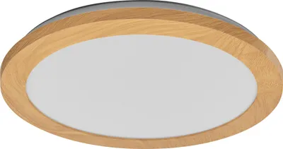 Produktbild von Osram LED Deckenleuchte Orbis Disc Holz IP44 Ø30cm 22W 1800lm Click-CCT 3000K/4000K