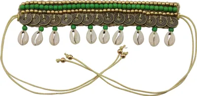 Produktbild von Muschelarmband im Ethno Look- Boho Kauri Muschel Armband - Modell 01