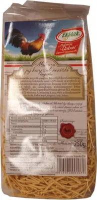 Image de Eco Pasta Noodles from Greenlegged Hen Eggs 250G