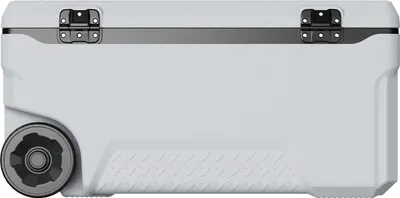 Produktbild von SucceBuy Tragbare Kühlbox mit Rollen und Getränkehalter, 74Qt (120 Dosen)