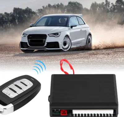 Imagen del producto de EVGATSAUTO Sistema universal de acceso sin llave de 433.92 MHZ para automóviles, kit de cierre de puerta, control remoto de cierre centralizado, modelo LB-405/L261