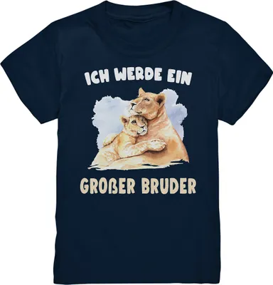 Produktbild von Tiger Großer Bruder T-Shirt – Navy / 98/104 (3-4)