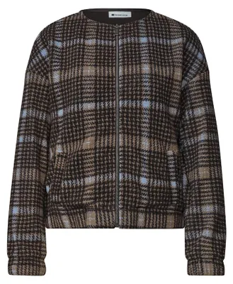 Produktbild von LTD QR printed cord structure 36911 silk brown Größe 40