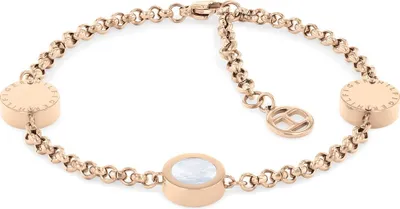 Produktbild von Tommy Hilfiger - 2780660 - Armband - Damen - Edelstahl - 17,5+5cm - Iconic Circle