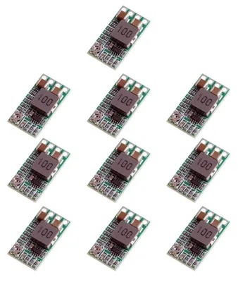 10 Stück DC-DC Step-Down Buck-Wandler 4,5–20 V auf 0,8–17 V 5 V 3 A