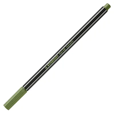Immagine prodotto di Pennarello metallizzato premium - STABILO Pen 68 metallic - Penna singola - verde chiaro metallizzato