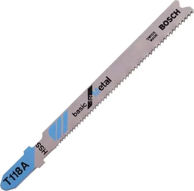 Productafbeelding van Bosch 2608631013 Bosch 5 Stichsägeblätter T 118 A