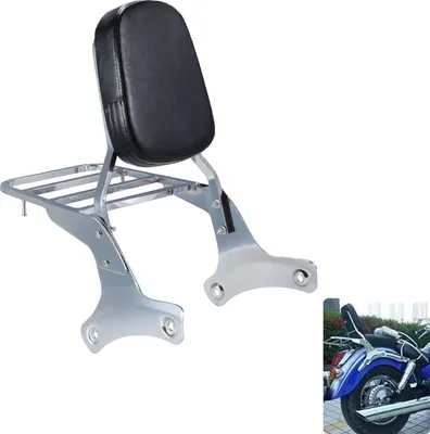 Produktbild von Opierka pre spolujazdca na motocykli a nosič batožiny, Pohodlná Imitácia kože, Robustná oceľová konštrukcia, Jednoduchá inštalácia