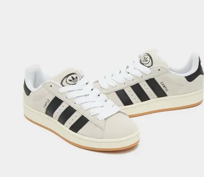 Produktbild von Adidas Campus 00s Crystal White Black - EU: 39 1/3
