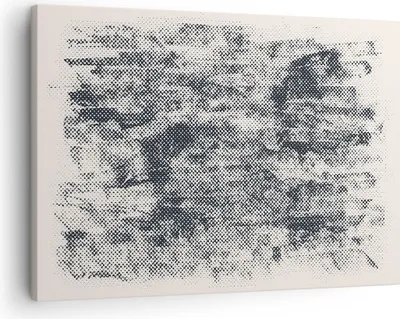 Produktbild von Bild auf Leinwand - Leinwandbild - Einteilig - Schwarz Hintergrund Farbe - 70x50cm - Wand Bild - Wanddeko - Wandbilder - Leinwanddruck - Bilder - Wanddekoration - Leinwand bilder - AA70x50-5061