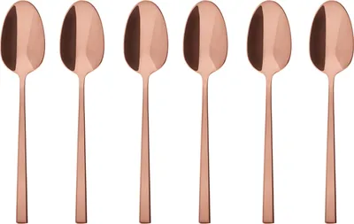 Imagen del producto de Sambonet Set 6 Mokkalöffel Edelstahl/PVD Kupfer 52762CA7