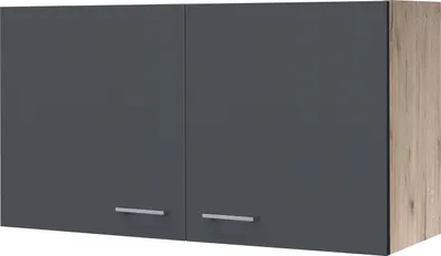 Produktbild von Flex Well Hängeschrank Tiago BxTxH 100 x 32 x 54,8 cm basaltgrau matt zerlegt 00011702