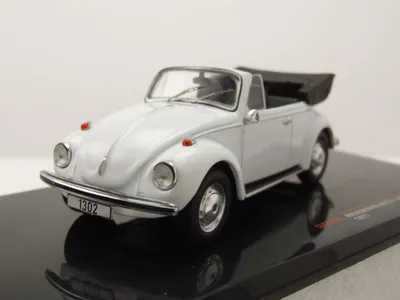 Produktbild von Ixo Models CLC428 VW Käfer 1302 LS Cabrio 1971 weiß 1:43
