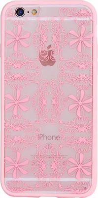 Produktbild von Handy Hülle Mandala für Apple iPhone 8 Plus Design Case Schutzhülle Motiv Ornamente Cover Tasche Bumper Rosa