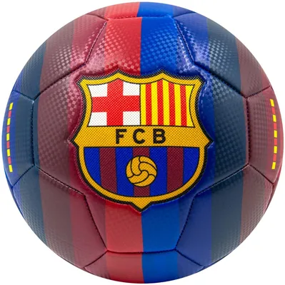 Obrázok produktu pre Futbalový loptu OttoSimon, FC Barcelona, veľkosť 5, modrá a červená, plast