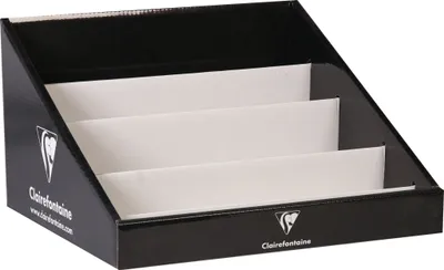 Produktbild von Clairefontaine Display 29,5x49x42,5 cm 4 Ebenen, leer, Clairefontaine 84280C