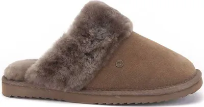 Produktbild von Warmbat Damen Mokassin Pantoffel Flurry atmungsaktiv mit Merino Schafswolle und Gummisohle