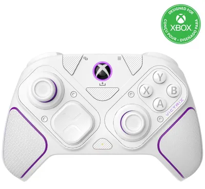 Produktbild von PDP Victrix Pro BFG drahtlos Controller: White For Xbox Series X|S, Xbox One, an
