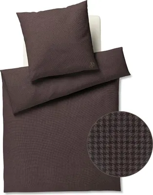 Produktbild von JOOP Flanell Bettwäsche Soft mocca 140x220 cm + 70x90 cm