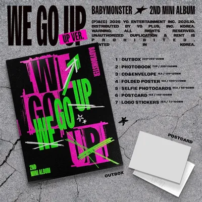 Zdjęcie produktu dla BabyMonster - We Go Up - UP Version (CD)