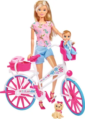 Productafbeelding van Steffi Love speelset: Fietsvakantie, Simba (29 cm)