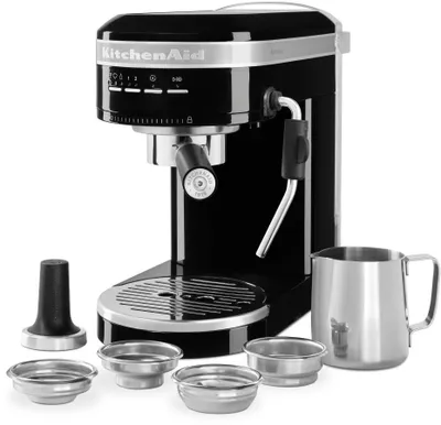 Produktbild von KitchenAid Artisan Espressomaschine, Siebträger, halbauto.ONYX SCHWARZ
